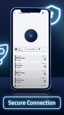 Canary VPN android App screenshot 3